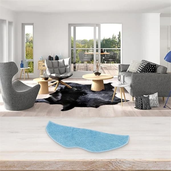 10-pack Tvättbara Mikrofiberdukar för RE4/RE4 Plus/RE5/RE5 Plus Dammsugare