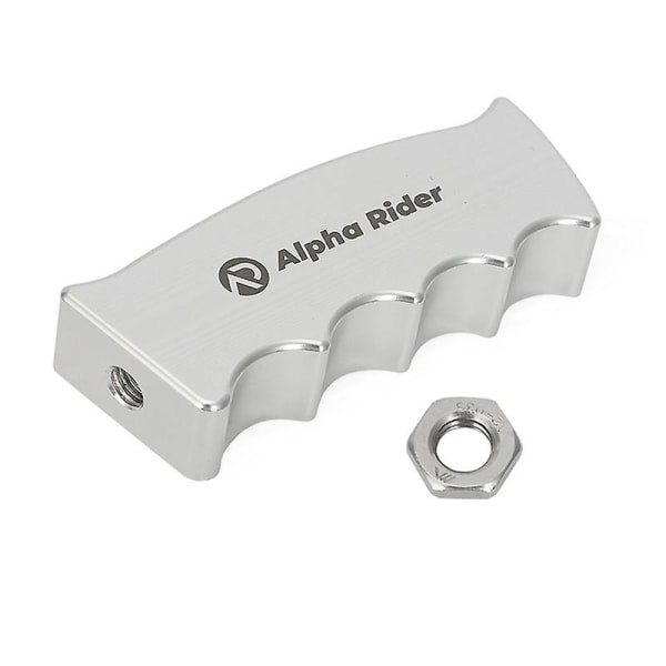Passa Canam Custom Billet Pistolgrepp Växelspaksknopp Växel För Can-am Outlander Renegade 400 450 570 650 800 800r 850 Silver