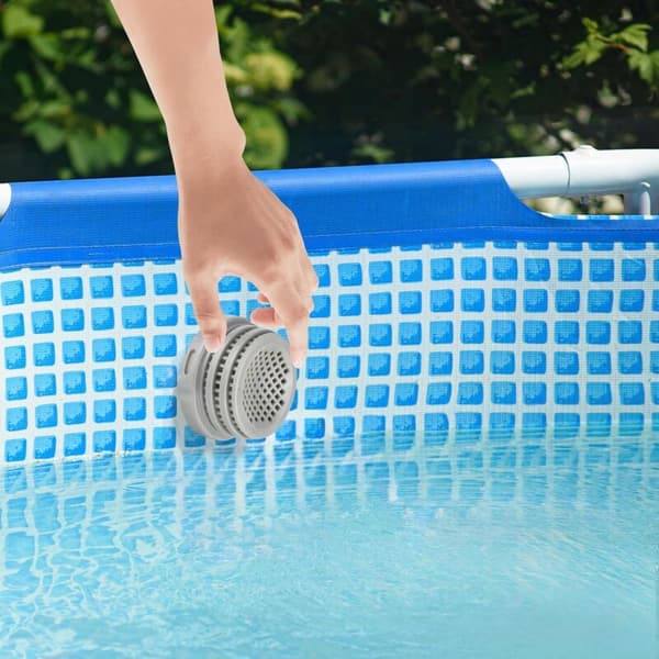 Poolsilskoppling och returmunstyckessats för ovanjordspooler, tillbehör för swimmingpooler