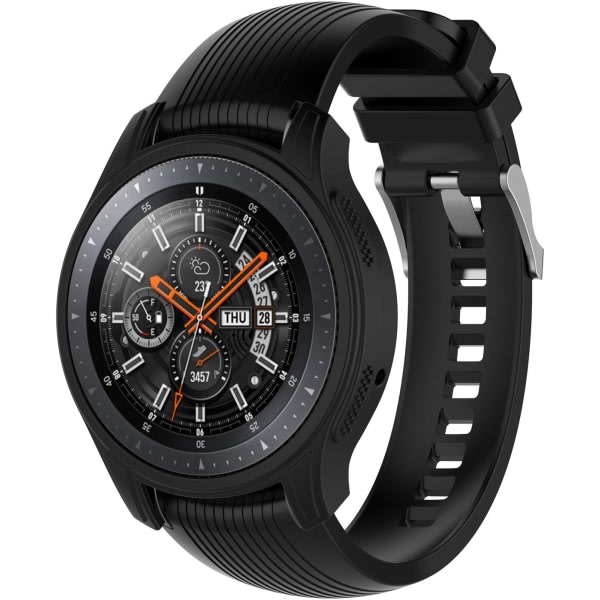 Kompatibel med Samsung Galaxy Watch 46 mm deksel, Gear S3 Frontier IC