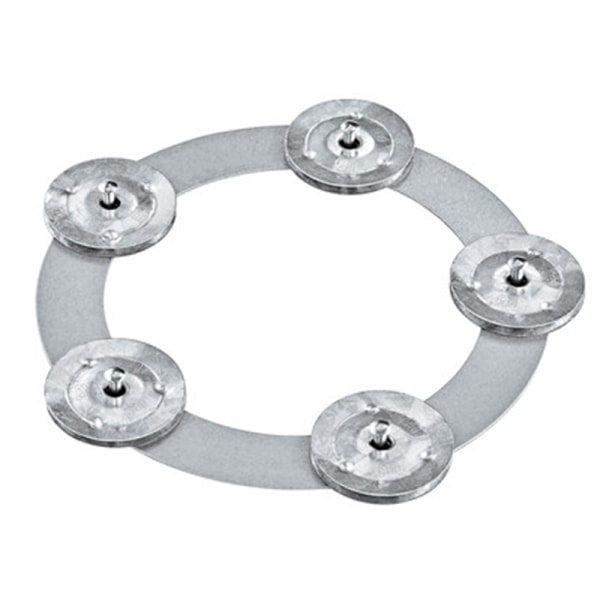 IC Trumcymbals Hi Hat Tambourin Trumset Set Bells Percus Silver