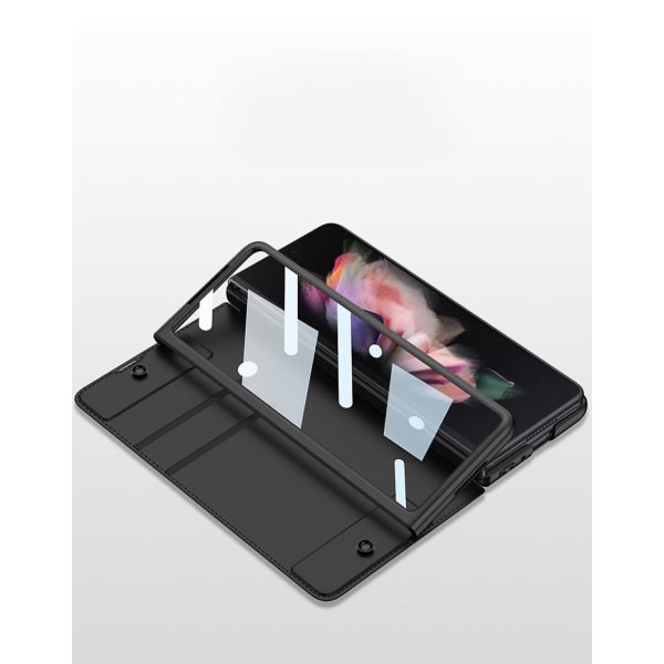For Samsung Galaxy Z Fold 4-deksel med S-holder