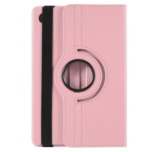 IC Samsung Galaxy Tab A8 10.5 (2021) Fodral 360° rotation Ljusrosa