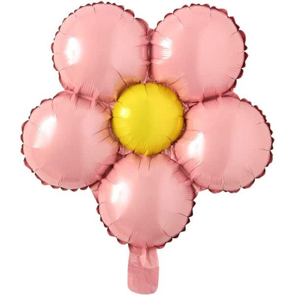 IC 18 tums fem kronblad blommor alumiinifolie ballonger härliga leksaker
