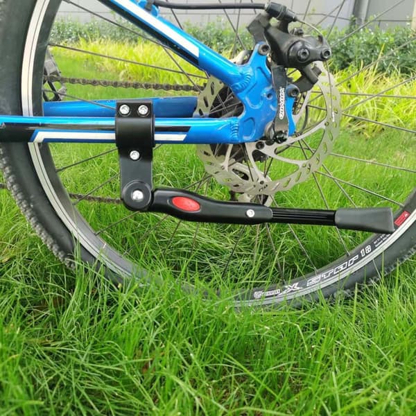 Cykelstativ - Længdejusterbart - Sort - Enkelt - Mountainbikestativ - Stativ - cyklen - MTB - installer - Aluminium