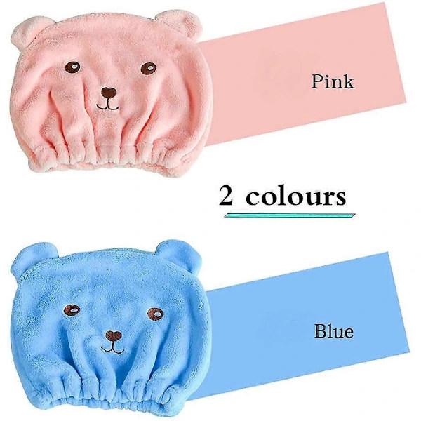 Women's Shower Cap 4-pack, Waterproof Double-Layer Shower Cap Elastic Bath Cap Reusable Bath Cap, Large Shower Caps