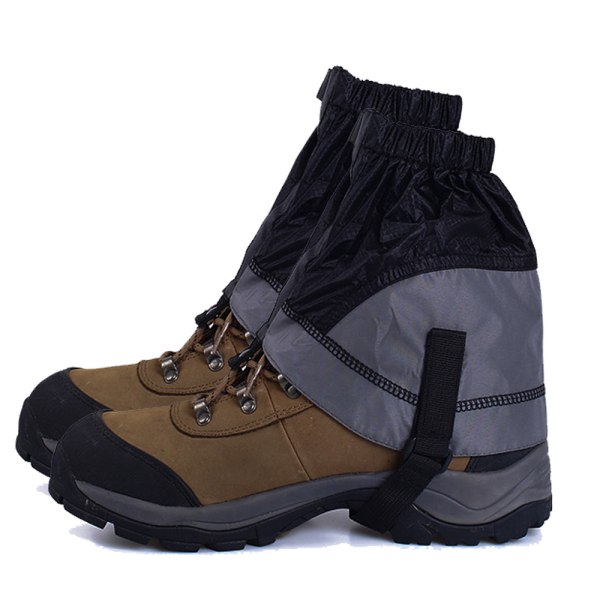 IC 1 par unisex vattentäta damasker, lättvikts damasker, Black and gray