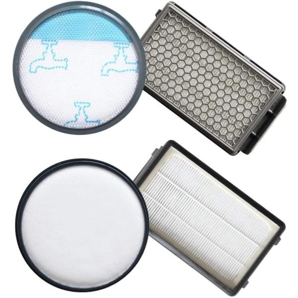 IC 4-pack filter för Rowenta Power Cyclonic/Moulinex/Tefal RO3718EA