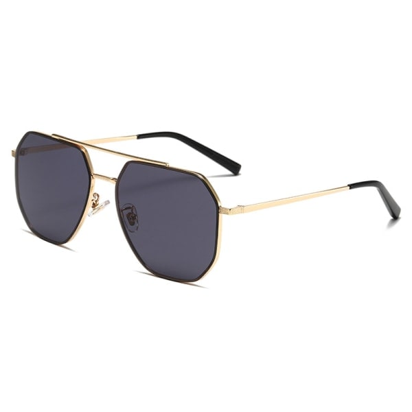 Solbriller UV-beskyttelse aviator solbriller guldramme