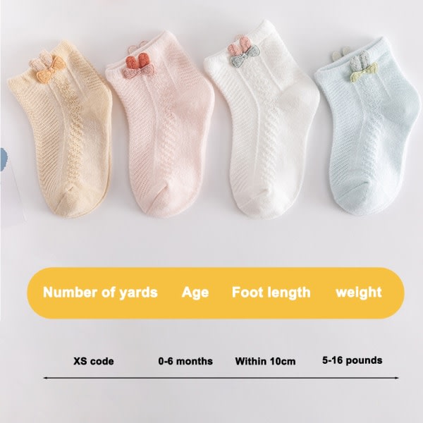 IC Babystrumpor vår & sommar tunna modeller andas mesh baby XS