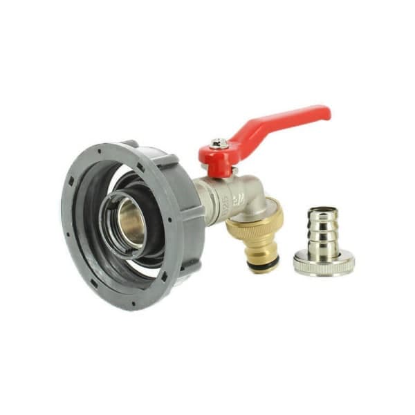 IC Vattentankanslutning S60X6 - ECO mässingskran 15 mm + Nr