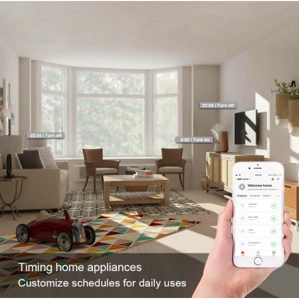 IC Smart uttag wifi fjärrkontroll timer switch trådlöst uttag
