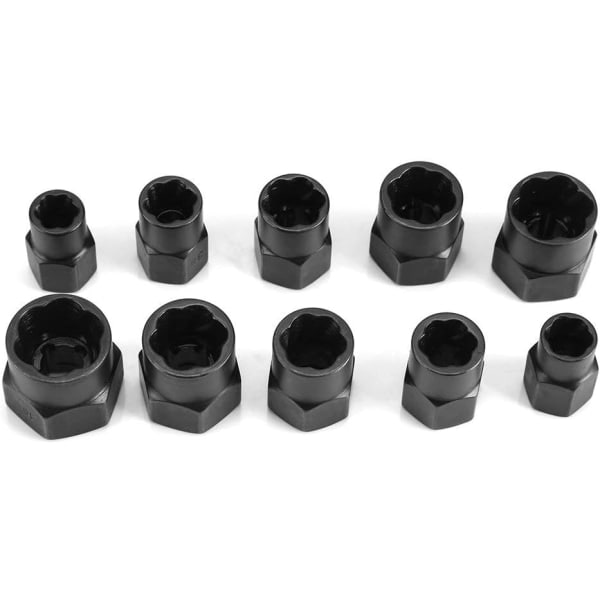 IC 10 stk Skadde Bolt Muttersett
