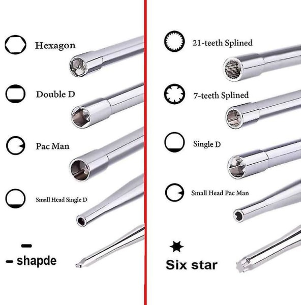 IC 10-pack förgasarjusteringsverktyg 10-pack set