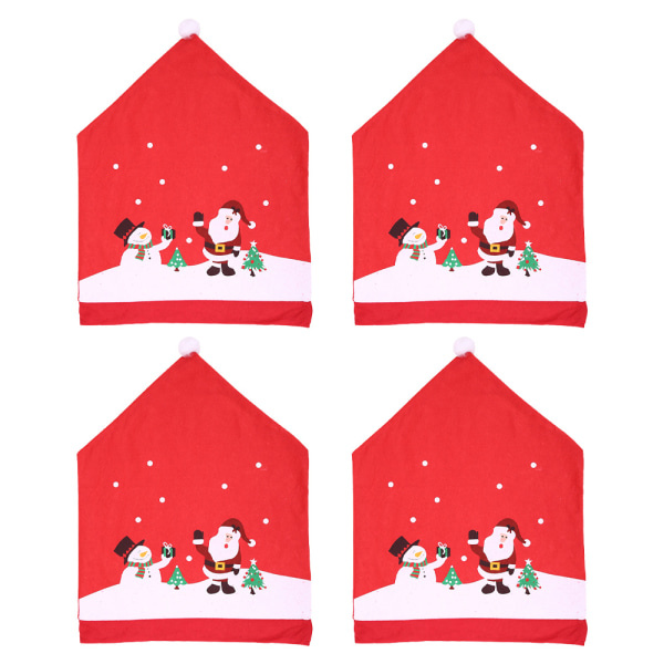 Julstolsöverdrag med Tomtehatt, Stolsöverdrag för Jul