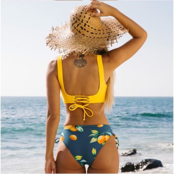 IC NOE Naisten Bikini Uimapuku Ristiin Solmittava Edestä