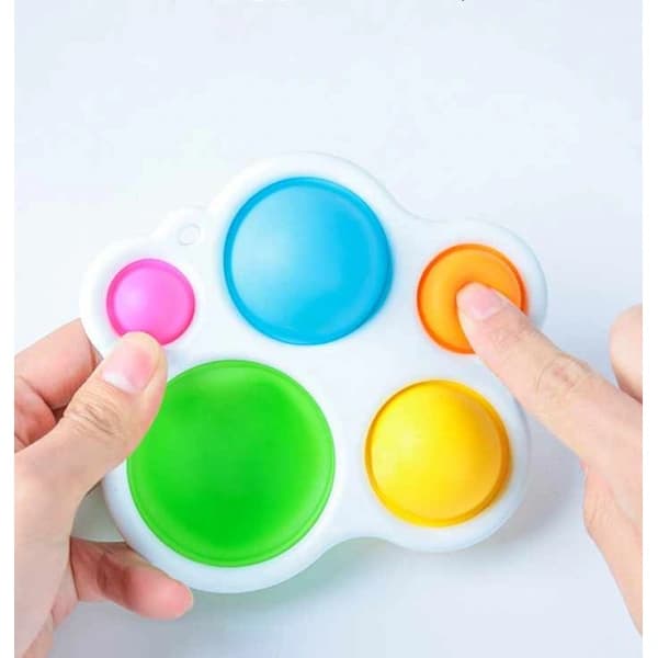 Fidget Leker - Fidget Leketøy - Pop Fargede Bobler