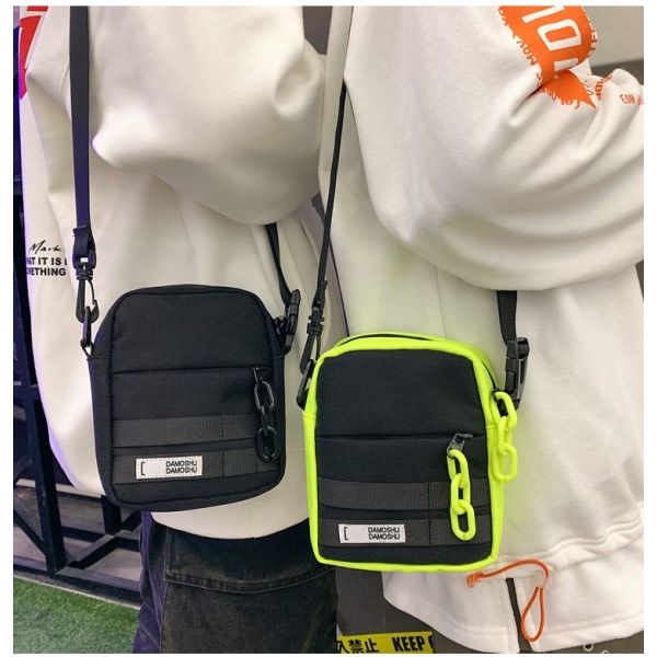 Mobilväska Mode Crossbody Väskor Enkel Axelväska orange 2st hängen endast (INGEN BAG)