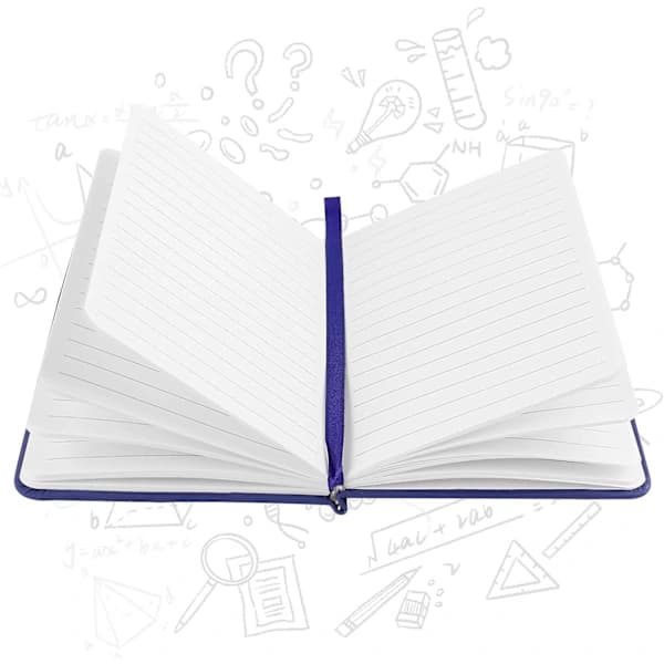 1st Pocket Notebook Notepad Small Notebooks Hardcover Notebook A6 Notepad Journal 160 Pages (80 Sheets) - Blue