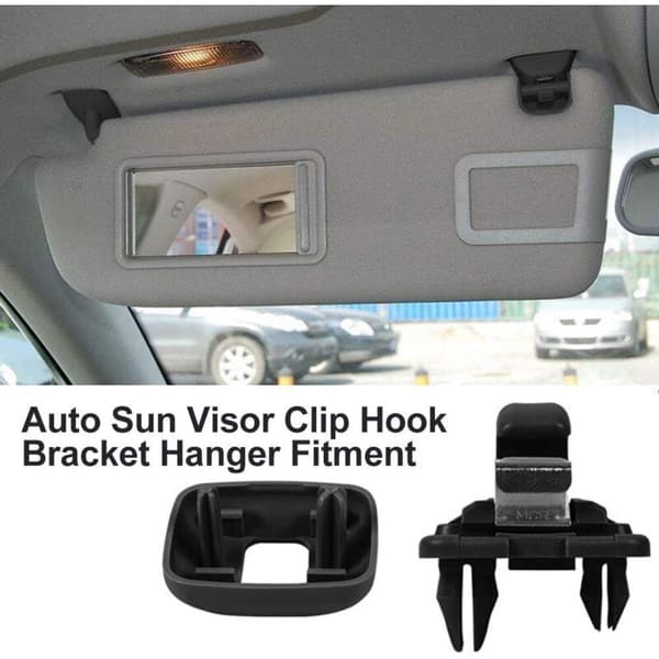 Sort Indvendig Solskærm Krog Clip Holder Til A1 A3 A4 A5 Q3 Q5 8e0 857 562