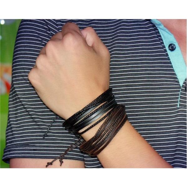 IC Mode Læderarmbånd Nomad Sort