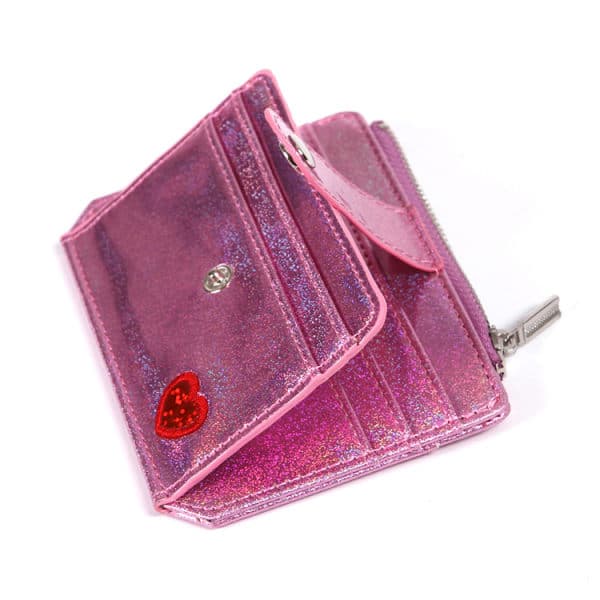 IC Flicka Lille Pung RFID-Blokerende Møntpung (Rosa)