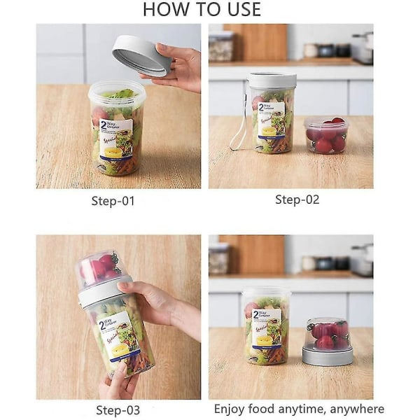 IC CNE Morgenmad On The Go Kopper Yoghurt Bærbare Kopper Store
