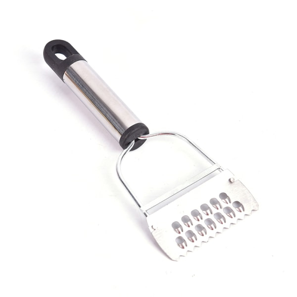 IC 3 kpl Uusi ruostumattomasta teräksestä valmistettu kurkku- ja porkkanaraastinsetti Kitc Silver 3Pcs
