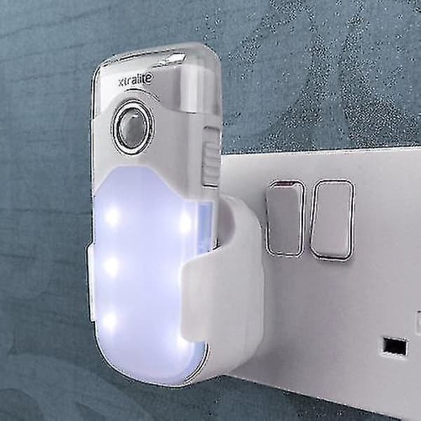 IC Oppladbart nattlys med 3-funksjons LED-lampe og strøm