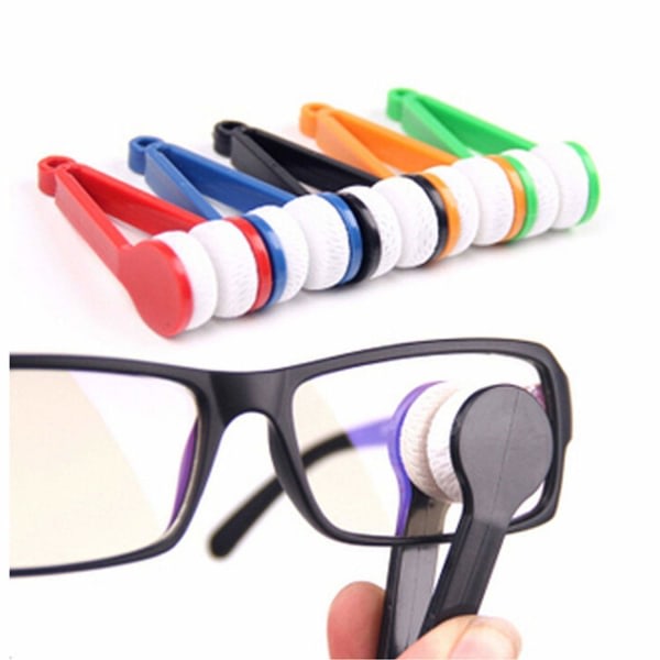 IC Mini solglasögon glasögon glasögon mikrofiber glasögon rengöringsklämma mjuk borste rengöringsverktyg mikrofiber glasögon glasögon