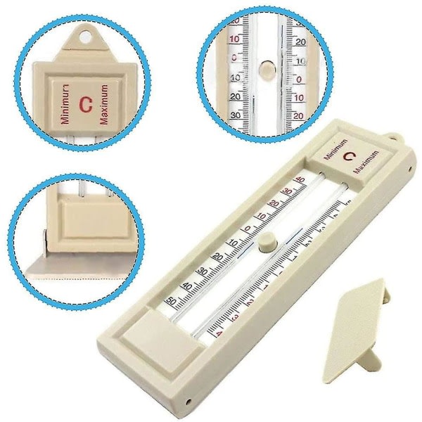 IC Digital Växthus Termometer, Trädgård Växthus Utomhus