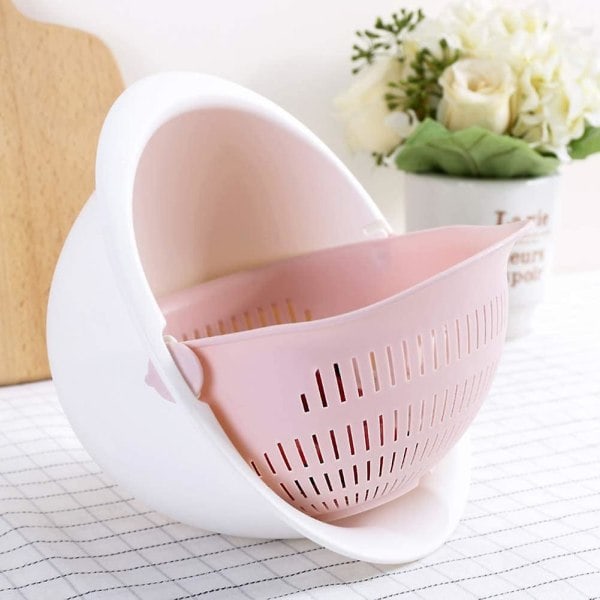 Køkken Si & Håndvask i Plastik, Pink