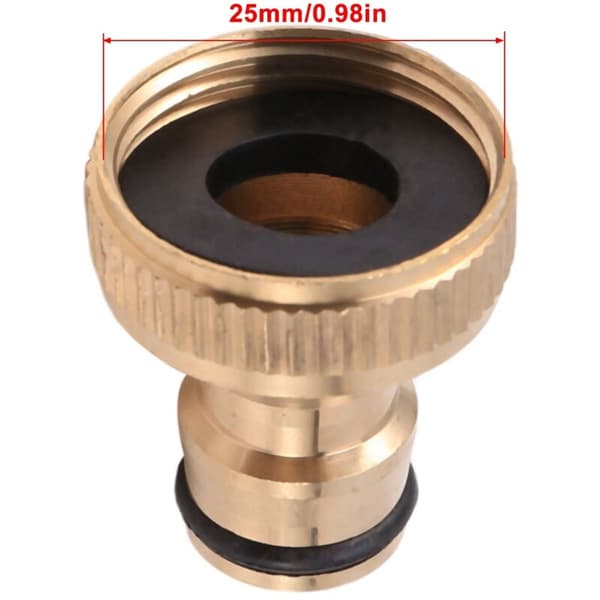 4 kpl 19 mm:n urospuolinen puutarhaletkun hanaliitin pikaliitin
