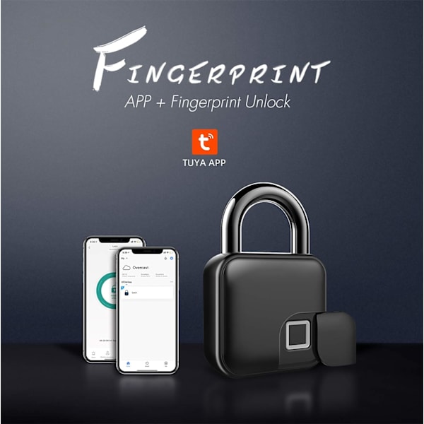 Fingeravtrykk, Eseesmart Kombinasjons Fingeravtrykk & Bluetooth APP,
