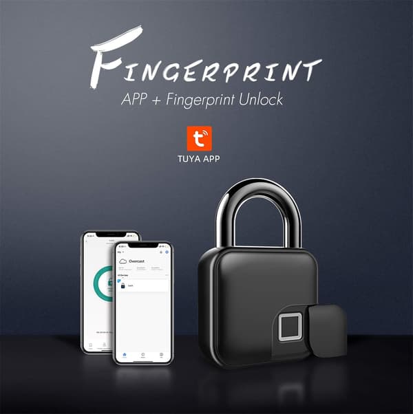 Fingerprint, Eseesmart Kombination Fingerpirnt & Bluetooth APP,