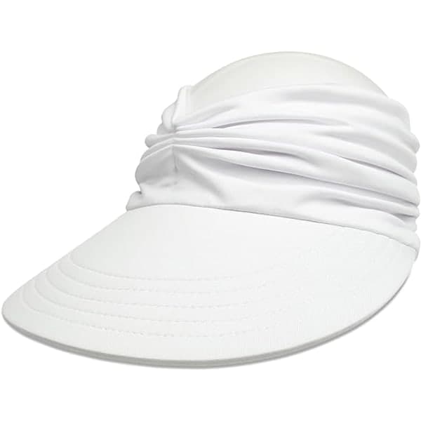 Solhatt for kvinner med bred brem, sommer, UPF 50+ UV-beskyttelse, strand