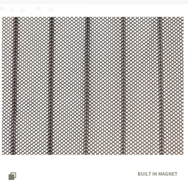 Hyttysverho Magneettiovilla 80x205cm Musta
