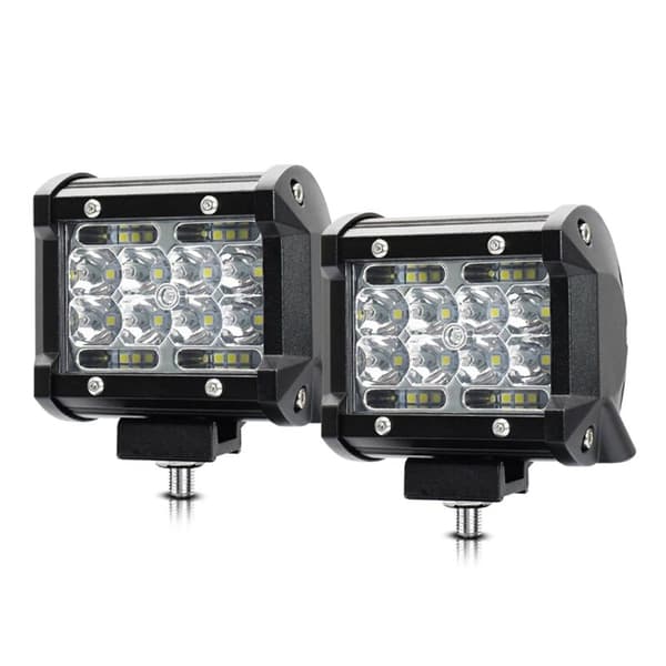 LED Lys Bar, 4 Tommer 60W 6000K LED Lysmoduler Arbeidslys for Lastebil Spotlights Båt Pickup ATV UTV RV