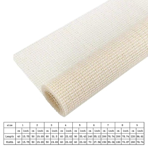 IC Anti-Slip Matte Anti-Slip Gummimåtte Anti-Halk Gripper Roll Matte Gripper