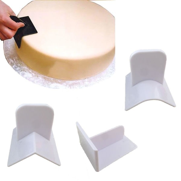 IC NOE Tre tårtdekorerande polermaskiner (3:a, vit)