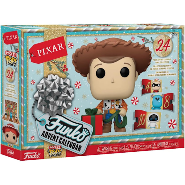 Joulukalenteri: Pixar, 24 Pocket Pop! vinyylihahmoa