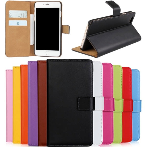 IC iPhone 6/6s/6+/6s+/7/7+/8/8+ lommebok etui - Hvit iPhone 7+/8+