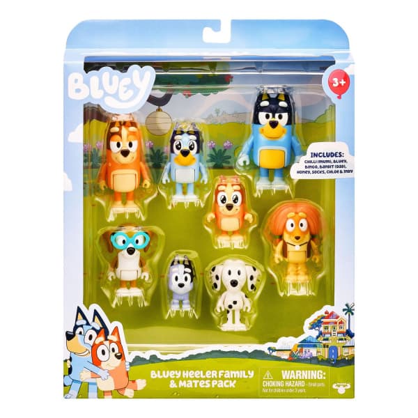 IC BLUEY 8 FIGUURIPAKETTI