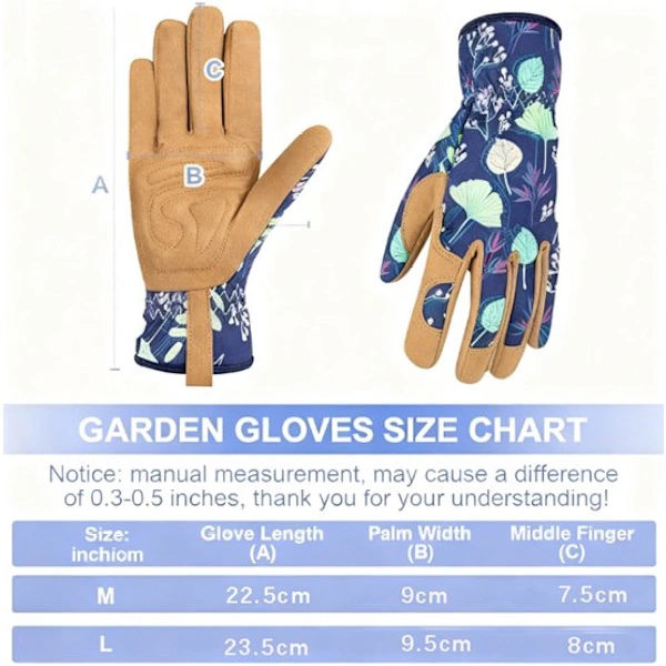 Women's Garden Gloves - Puncture-Proof and Cut-Resistant, Suitable for Digging