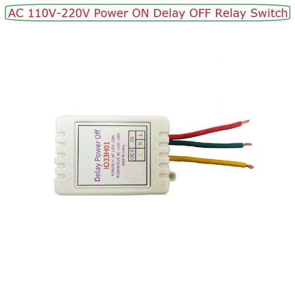 Justerbar Timer Afbrydelsesforsinkelse Controller 1-480 Minutter B