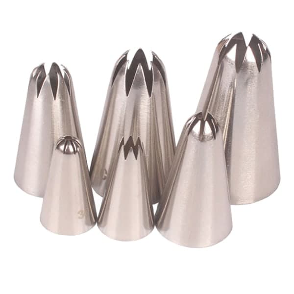 IC 5 stk/sæt Glasur Piping Bag Dyser Køkken Gadget Bagekage