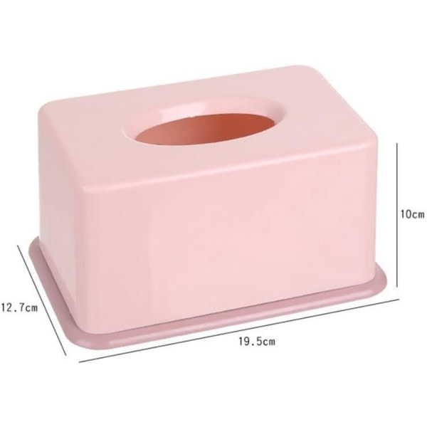 IC Vævspapirholder Hjem Opbevaringsboks til Vådservietter Desktop Toiletpapir Opbevaring Case Vævspapirboks