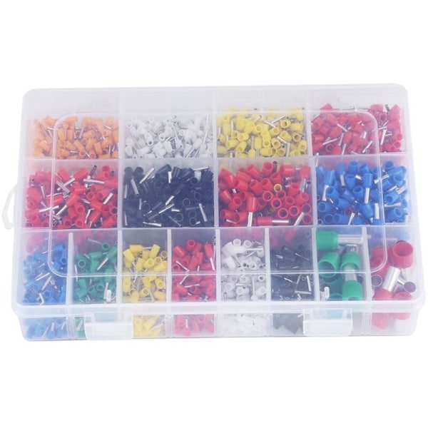 2120 st Isolerade Kopparpresskontakter 22AWG-5AWG, DUBUNS