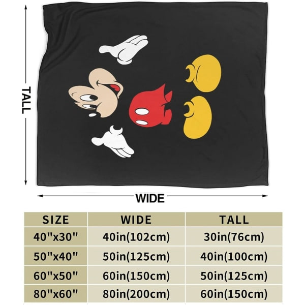 IC Søt Anime Tegneserie Teppe Flanell Ull Dekke Teppe Super Myk Koselig Varm Plysj Sengetøy For Sofa Stue Soverom -50 x40 -E8