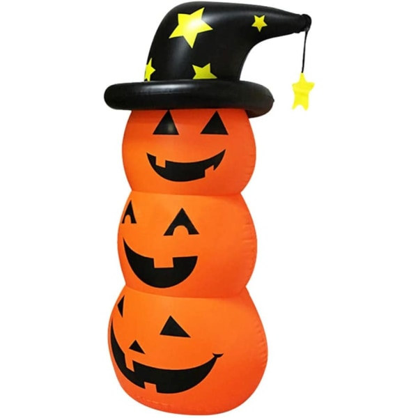 IC Creative Halloween Oppblåsbar Gresskardekorasjon Gresskarstablingslek